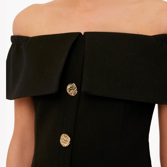 Black Cressida Blouse - Picture 4 of 11